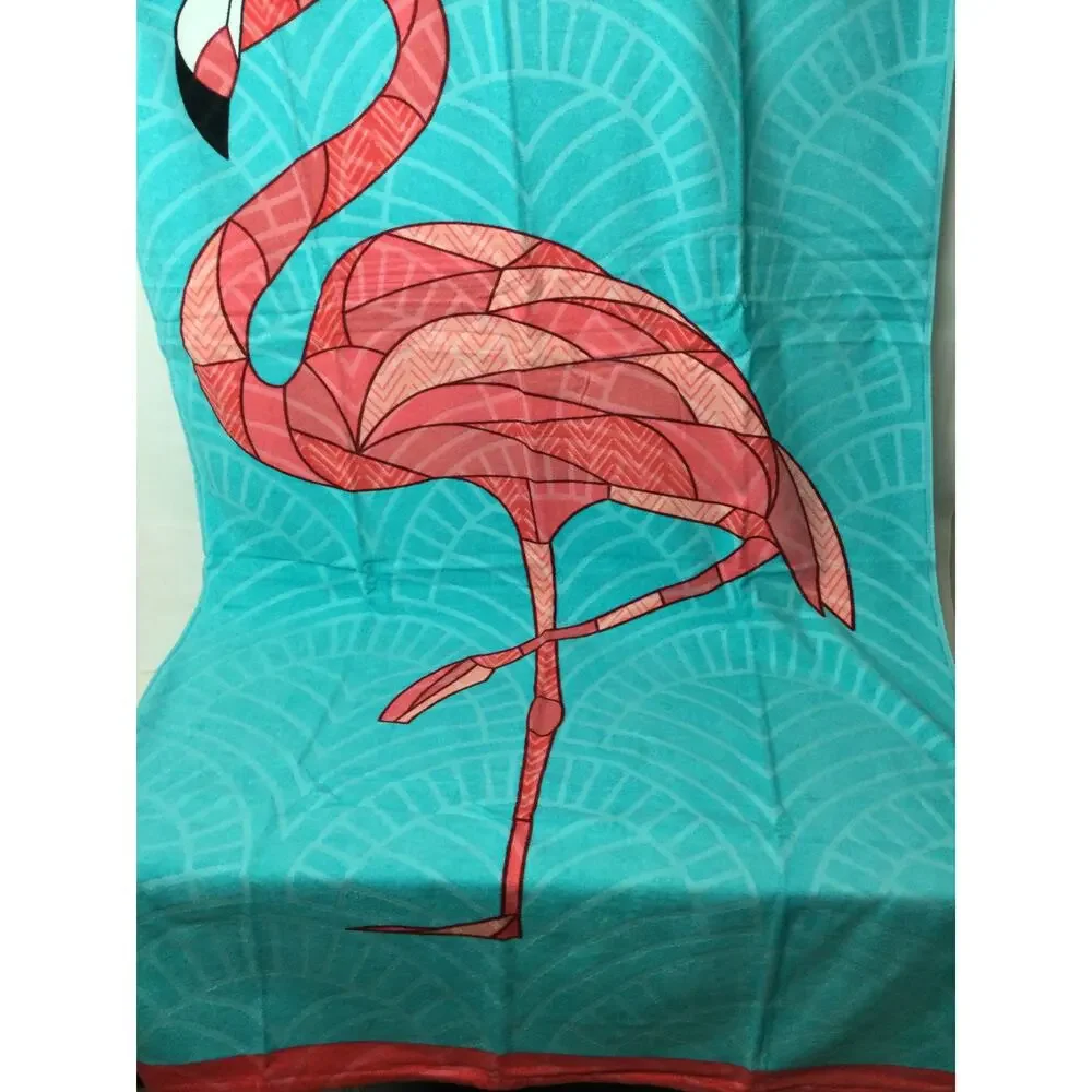 Better Homes & Gardens XL Oversized Beach Towel Flamingo NWT